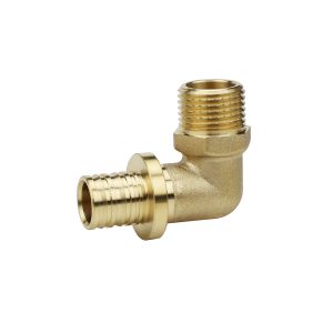 Угольник Varmega Slide-fit 90 с наружной резьбой аксиальный