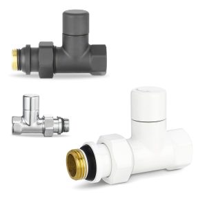 Запорный радиаторный клапан Varmega Design прямой