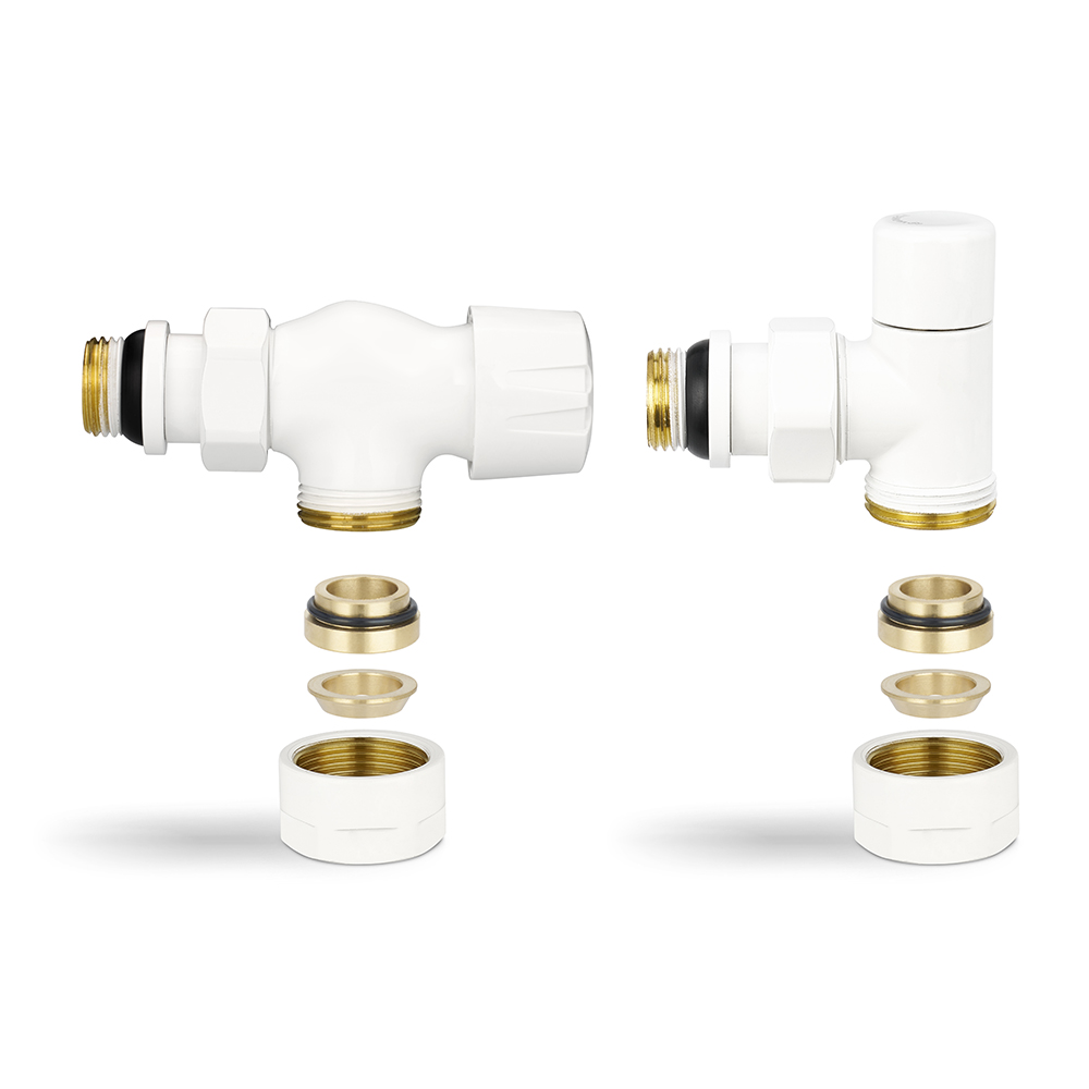 Комплект радиаторных клапанов Varmega Design осевой — изображение 2