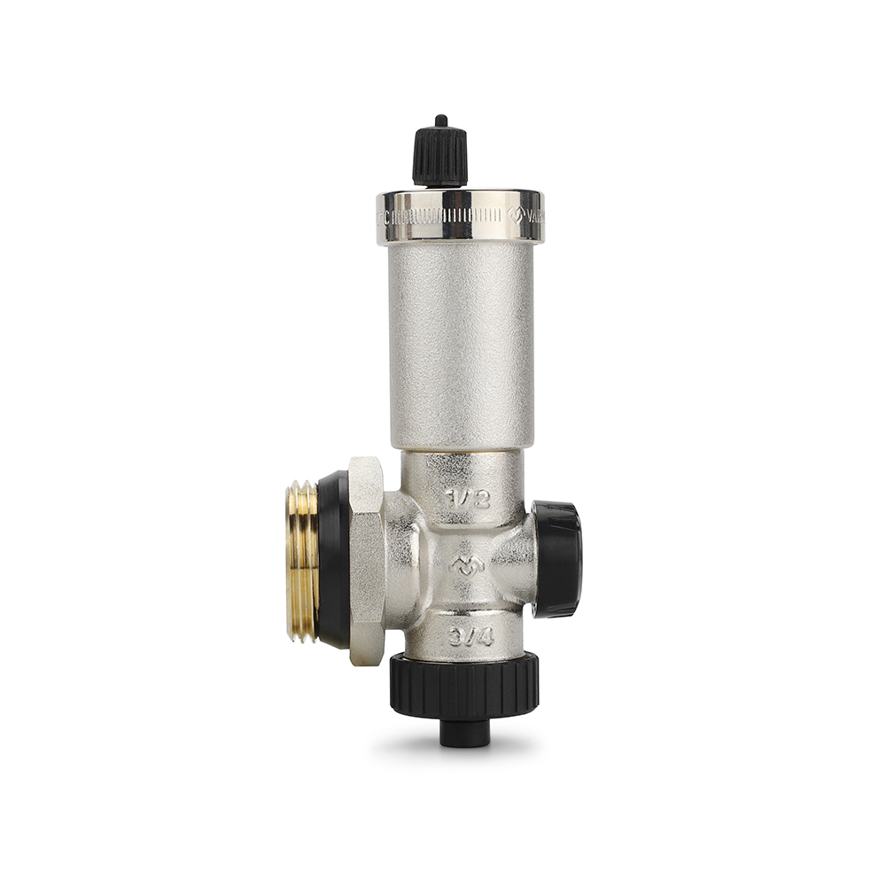 Концевая группа Varmega VM159 с дренажным вентилем и автоматическим воздухоотводчиком